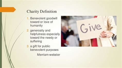 charity defined|Charity Definition & Meaning .